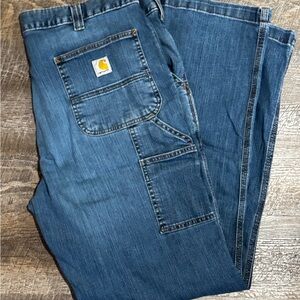 Carhartt Men's Relaxed Fit Denim Jeans-38x34 Pre-Owned but Excellent Condition